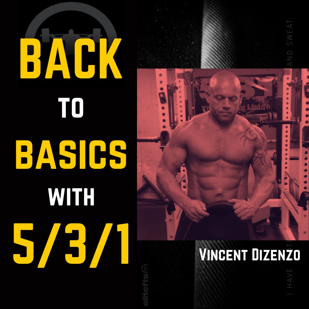 elitefts's tweet photo. Complicated doesn't necessarily mean effective. Vincent Dizenzo (@VincentDizenzo) came up with this simple & effective 5/3/1 template after coming back from surgery.
https://t.co/zszEHjFS4h
#elitefts #trainingtemplate #wendler531 #trainhard #simpleandeffective https://t.co/yXyUwh7zW2