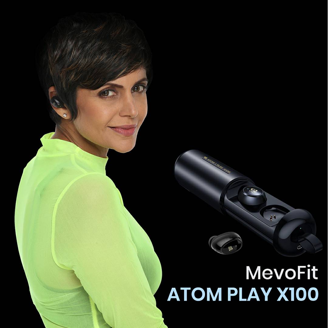 mevo_fit's tweet photo. MevoFit is proud to announce the addition of wireless earbuds - Atom Play X100.
Enjoy music for 3.5 hours, talk time of 3 hours, and 120 hours of stand by time on a single charge.
.
#earbuds #atom #music #workout #best #amazon #waterproof #mevofit #beboldwithmevo #music https://t.co/t2Nl9EIcL6