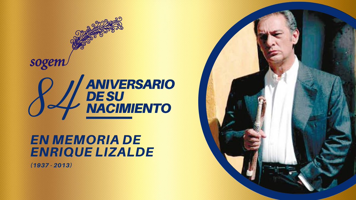 Este 9 de enero se celebra el 84 aniversario del nacimiento de Enrique Lizalde. En su memoria el <a href="/TEnriqueLizalde/">Teatro Enrique Lizalde</a> recibe su nombre.