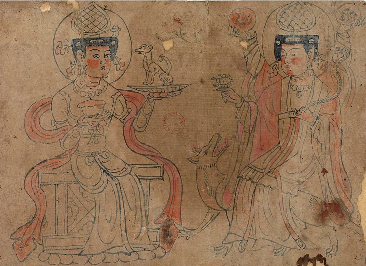 1/ Religion was another important link between  #China and  #Iran in both ancient and medieval times. This thread will briefly explore the Sino- #Iranian connection in the spread of three religions in China:  #Buddhism,  #Zoroastrianism, and  #Islam. #iranchina by  @IranChinaGuy - B.F
