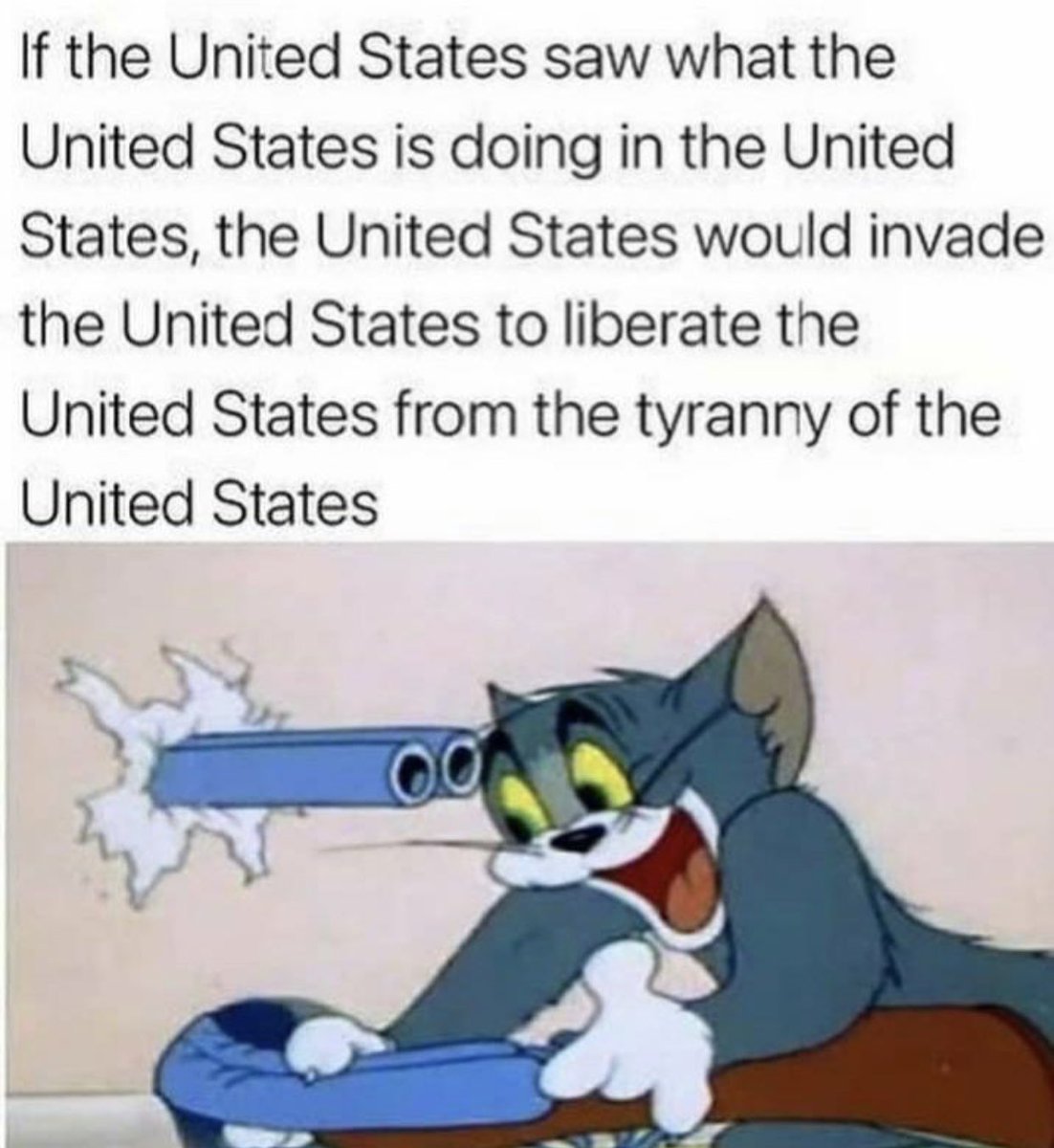 It’s like a fuckin cartoon.