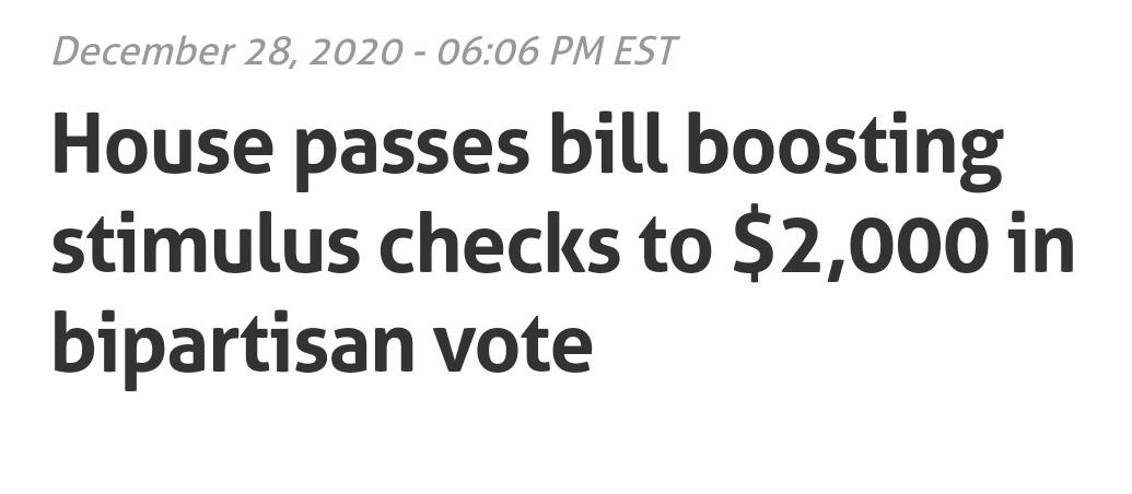 scottsantens's tweet photo. I've long talked about basic income as not left or right but forward, but I think that element of it is now more important than ever. It's critical that Congress display true bipartisanship in big ways ASAP. We need supermajority bills. $2k/mo is something we need + can agree on. https://t.co/pt4hKHSMBt