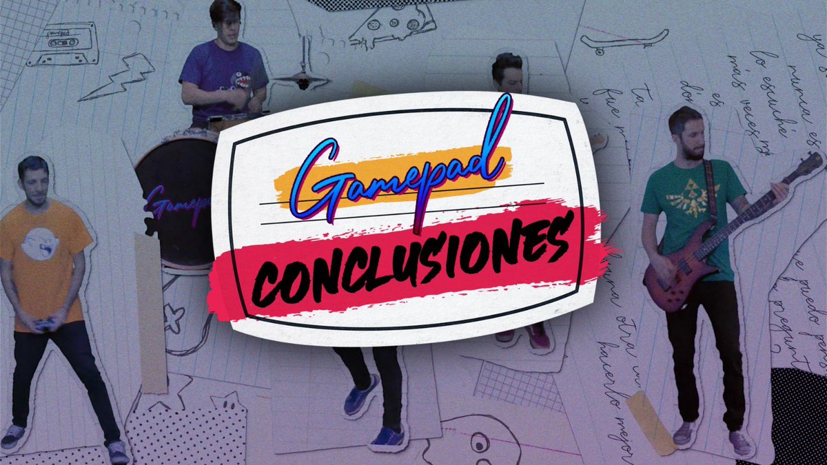 gamepadmusic's tweet photo. ⚠️ HOY 21HS #GamepadConclusiones 🎮🎥
👉Link: https://t.co/bQO15eDfZy
🛎Recuerden activar el recordatorio!
•
•
•
#Gamepad #Conclusiones #Nintendo #PopPunk #8bit #Chiptunes https://t.co/RAJuiLsnOS