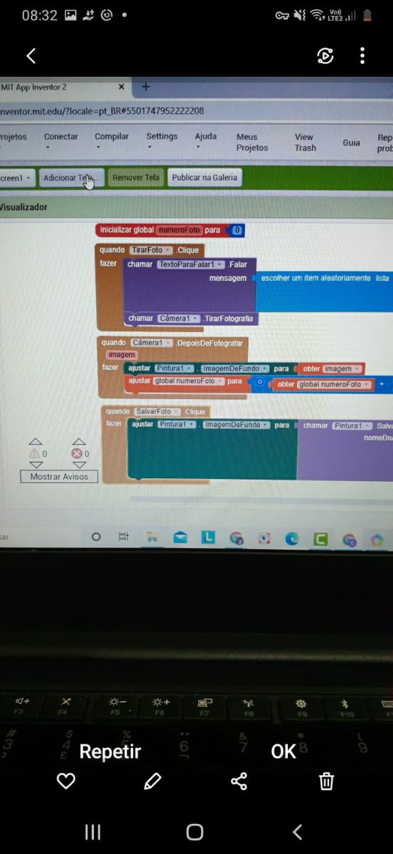 pratica_t's tweet photo. Blocos, blocos e mais blocos
#appinventor #programacaoemblocos #mit #mobiledev https://t.co/P1cD8O0zwz