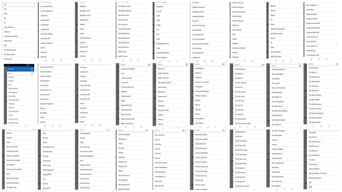 olixvx's tweet image. People have been tweeting asking @AskNationwide to add the title Mx. since 2016. Their response every time is that they're 'working on it'. Bank of Scotland, HSBC, Santander, Co Op, Halifax and more offer this option. Here's all the titles that Nationwide currently offer. 1/2