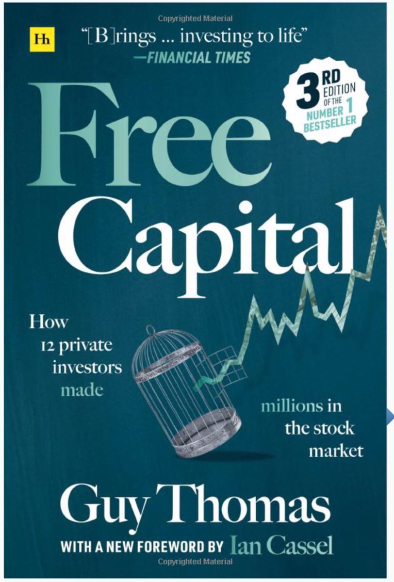 Jan 9:Book - Free Capital (Guy Thomas)A great read - while the stories alone are well worth reading, my biggest takeaway was that there are MANY different ways to become successful.If you follow someone on Twitter that is obsessed with sweeping statements about what...9/