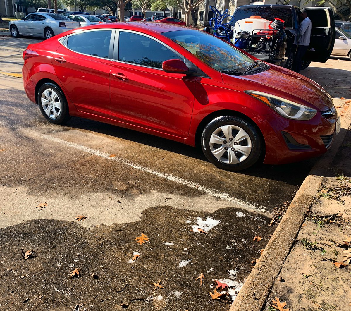 That red shine different ✅🧼