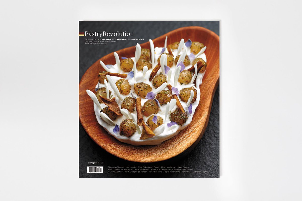 Montagud1906's tweet photo. 📖 @PastryRev 11 #PR11 >> https://t.co/U1RPoJQFFA
1/18 autores >> Mao Montiel
🍫 Chocolate, sabor y diseño desde @dolcenerodesign 🇲🇽
😋🌱'Albahaca cítrica' 🌹 Rosa | Ftambuesa https://t.co/Q8cEjJasm2
