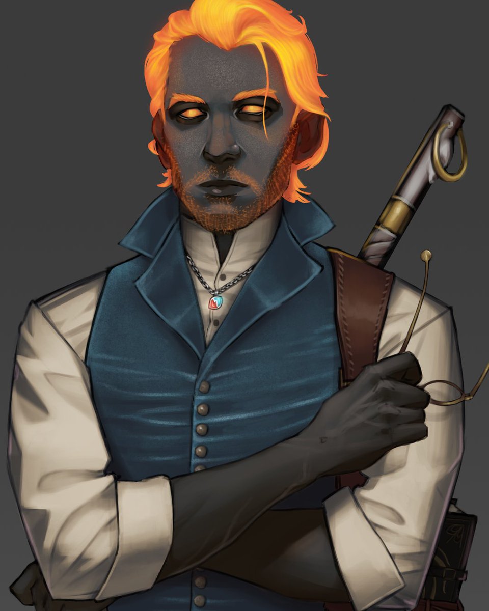 asphillipsart's tweet photo. Ember, fire genasi wizard!

Photoshop

#dnd #dndart #characterart #genasi #wizard https://t.co/RCqp78gwLv
