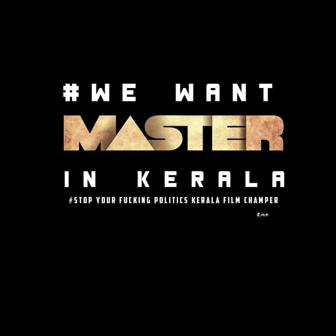 SanalCs6's tweet photo. #WeWantMasterInKerala https://t.co/LvvKk7lcWi