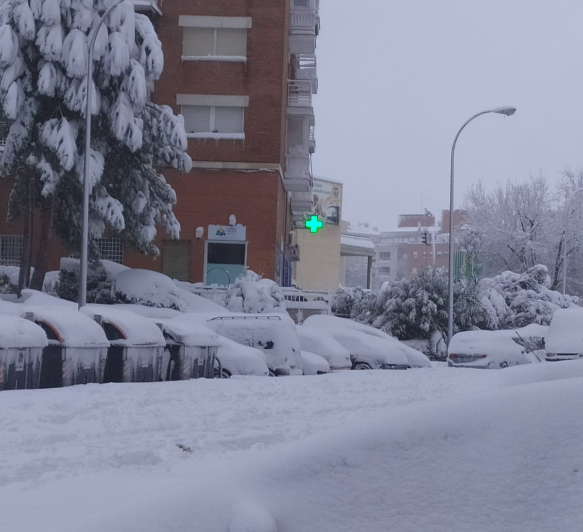 PresidenteCGCOF's tweet photo. Mi reconocimiento a los farmacéuticos que ante estas circunstancias tan excepcionales ocasionadas por la nevada han podido abrir para seguir prestando un servicio sanitario esencial #LaCruzDeLaFarmaciaNOSeApaga #SiempreDeGuardia #Filomena https://t.co/SayQYc7hrr
