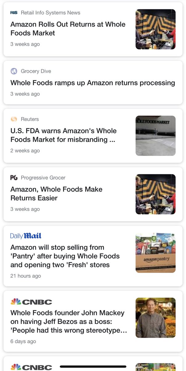 Quick info about  $STPK/Stem’s partners: (3/6)Whole Foods: bought by  $AMZN for $13.7b in 2017. Amazon connection is always good imo. $RTX/Raytheon Tech.: Military contractor. Consulting. Etc. Big govt. involvement. Merged with United TechnologiesGood partners to have imo