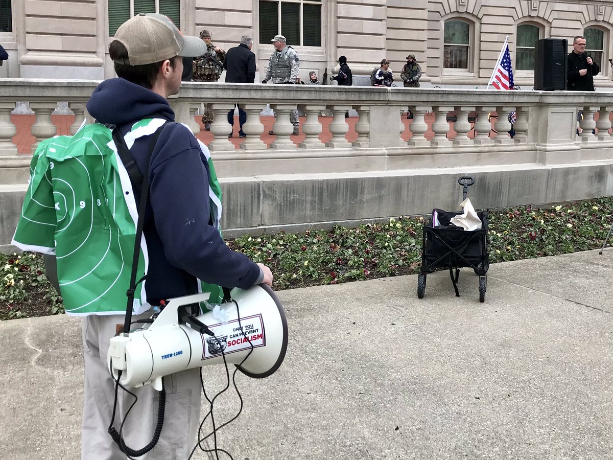 This is Patricia Oliver, who said she and others have been collecting donations to help families