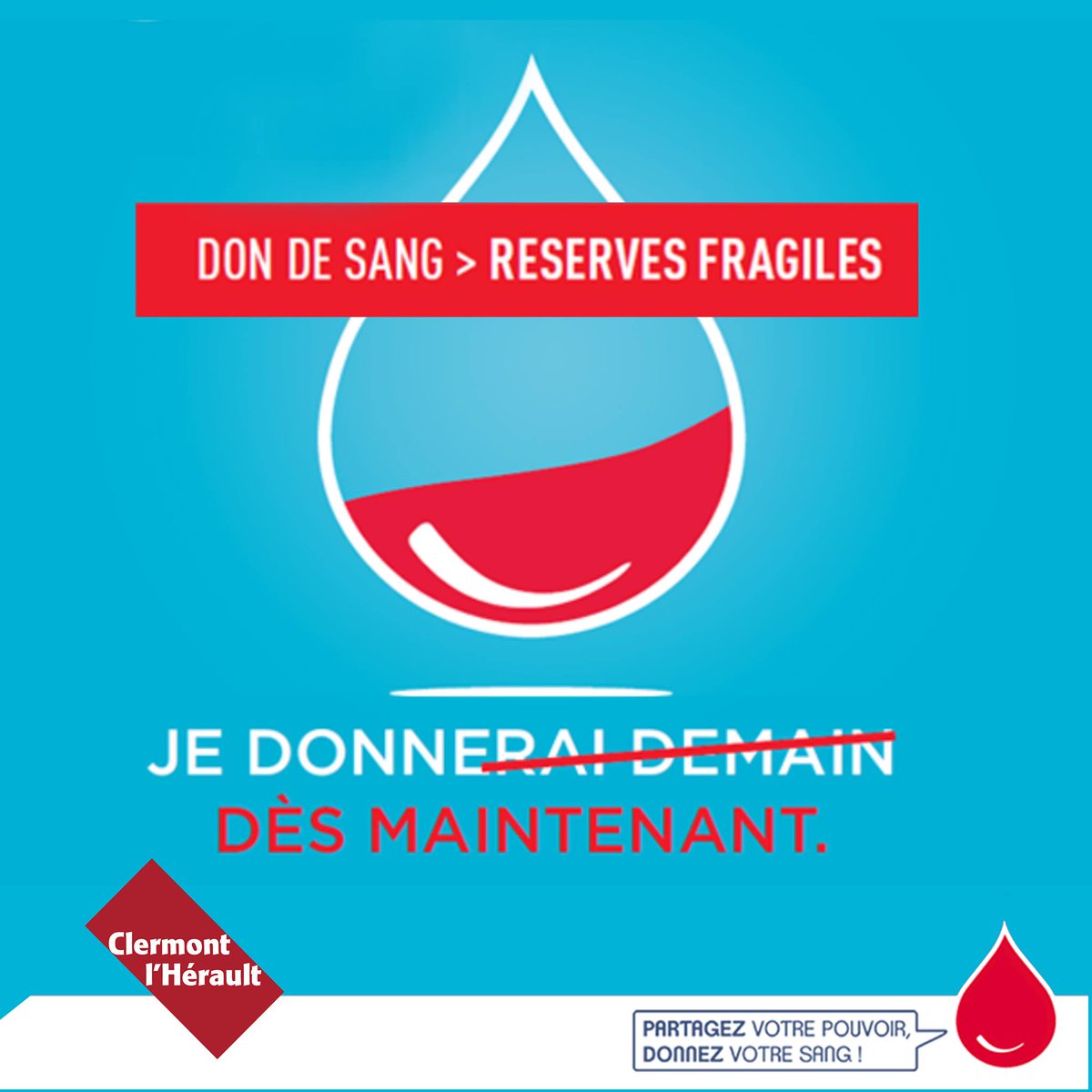 MariePassieux's tweet photo. L'Établissement Français du Sang (EFS) vous donne RDV pour une collecte de sang en salle G. Brassens, avenue Paul Bert, les Lundi 25 janvier 2021 de 14h30 à 19h30 et Mardi 26 janvier 2021 de 9h00 à 19h30 #DonDeSang #DonDePlasma #DonDePlaquettes https://t.co/fPe9Owcyxn