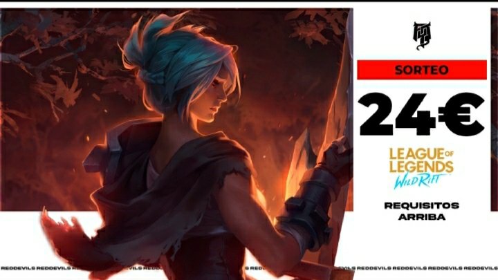 AfterRift's tweet photo. 🤑🔥 SORTEO 24€ / 2 GANADORES 🔥🤑

🤯 REQUISITOS:

✅ DAR RT Y MG A ESTE TWEET
✅ SEGUIR A @FCY_es &amp; @AfterRift
✅ MENCIONA A UN AMIGO

📌 FINALIZA EL 15/01

SUERTE A TODOS!

#WildRift #Sorteo https://t.co/CBILCHFSS8