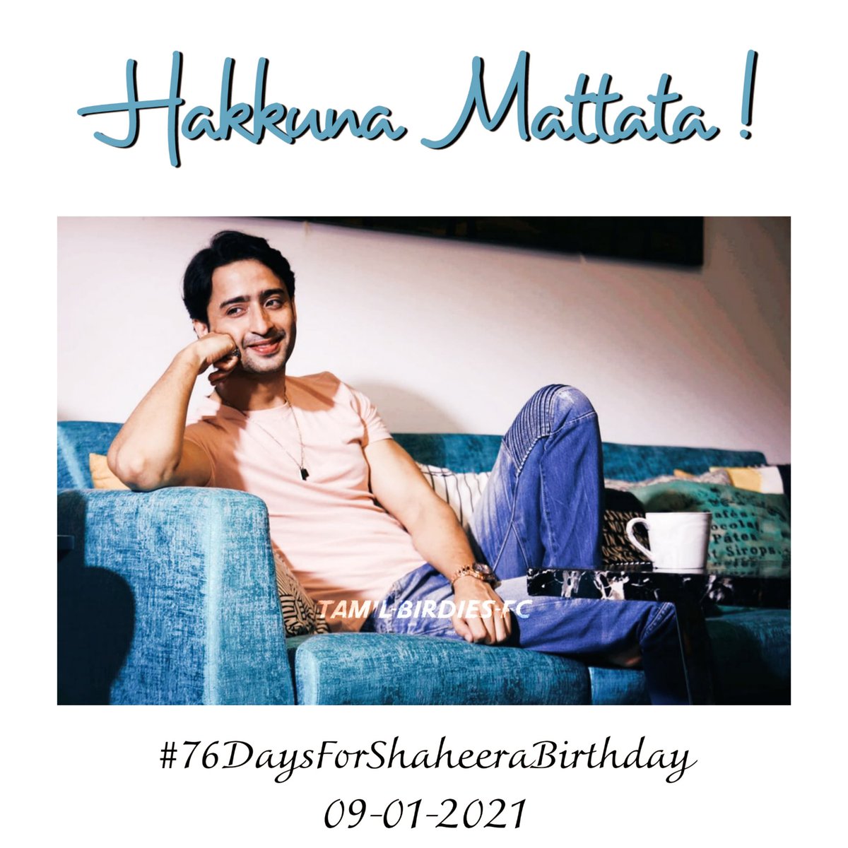 TamilBirdiesFC's tweet photo. #76DaysForShaheeraBirthday
#LifeTakeAways
Counting Backwards
#76thDay
** LIFE TAKEAWAYS **
One Life ! Love All !
Peace !
** HOPE U ALL ENJOYED THIS **
@Shaheer_S
#ShaheerSheikh
#TamilBirdiesFC
#Happy2021Shaheera https://t.co/NhlRG51K2H