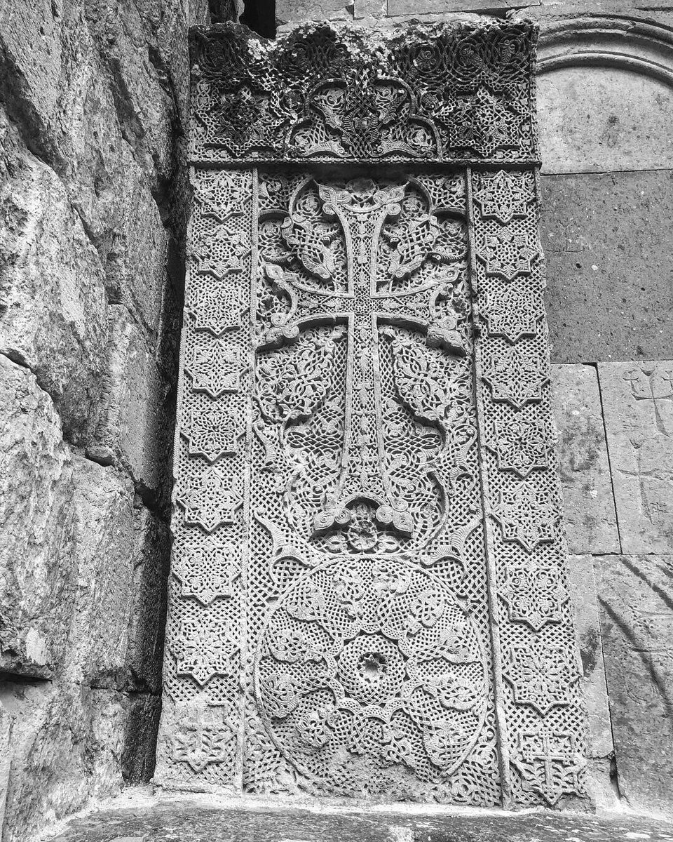 ArmUnesco's tweet photo. In 2010, #Khachkar, also known as an #Armenia|n cross-stone, was added to @UNESCO list of Intangible Cultural Heritage. 

At first glance, khachkars may look very similar, even the same. In reality, no two khachkars are the same. Each of their carvings is one of a kind💡 https://t.co/FBBHmdLfCo