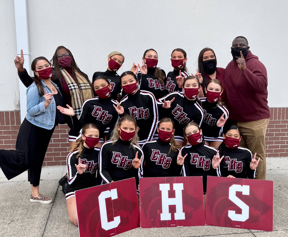 LeadTimberwolf's tweet photo. Congrats @chilescheer Competitive Cheer Squad as they are are Regional Champs at Oakleaf high school in Jacksonville today! Ladies at state 1/22! Go T-Wolves! @chilestwolves @ChilesPTO @sgachiles @wolfcenter @AlisonPosey14 @bigbendpreps @joeylamarwctv @RyanLKelly @WCTVSports https://t.co/K5Nkux0CZF