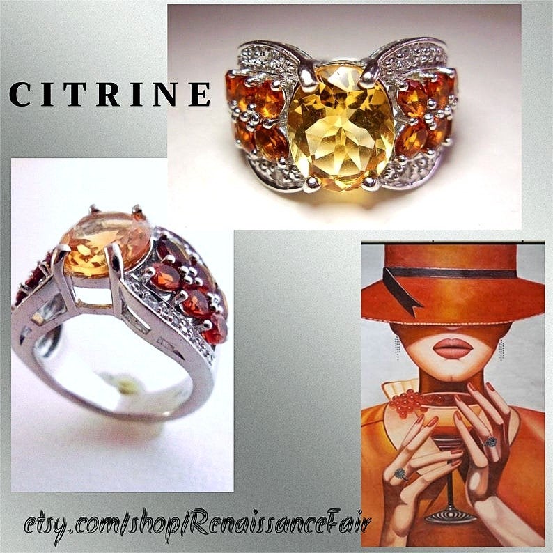 renaissancefai's tweet photo. Citrine & Orange Quartz Ring Sterling Silver, CZ's, Cocktail Vintage Size 6.5 https://t.co/09G97SUpIM #yellow #citrine #silver #women #stone #oval #citrinering #sterlingsilver #orangequartz https://t.co/Hxexdohgeh