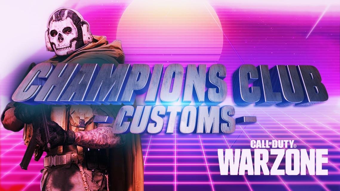 Michowski3's tweet photo. Tonight is round 5 for the Champions Club Custom Warzone games. There is still time to sign up so don't wait. DM me, @a_lex661, @Yo__Nathan  to get the discord link for all the info so you can get involved.

#CCCustoms #Championsclub @drdisrespect 

Photo credit to @HobbertGames https://t.co/s3MEoXmRD9