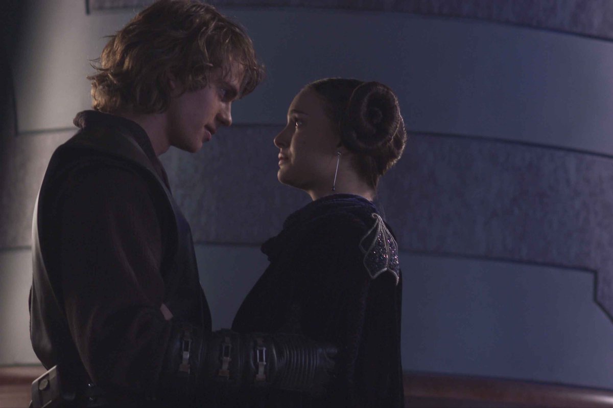 Anakin and Padme’s reunion and the pregnancy revelation is A+. Their star crossed love has so few moments of happiness and this one is beautiful.
