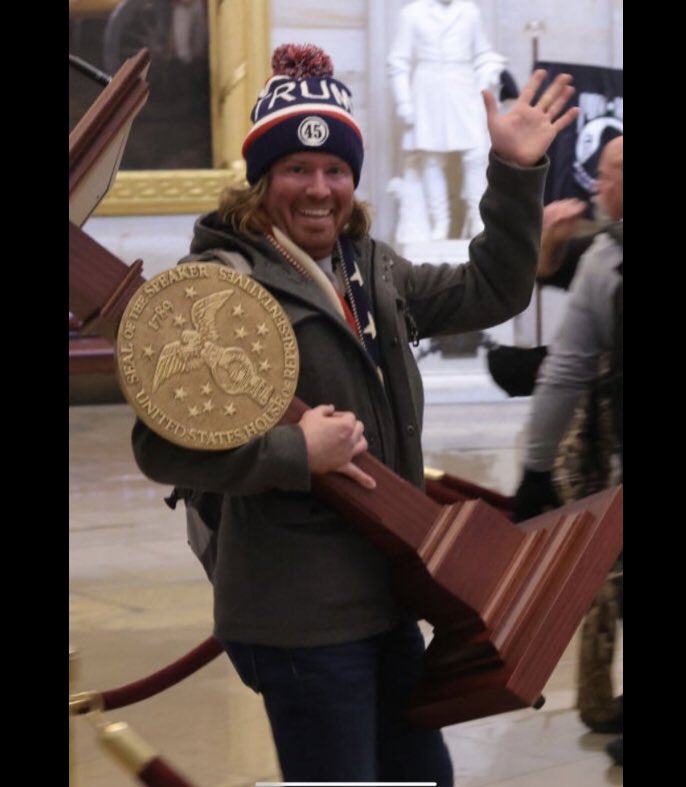 LISTEN UP. I want to make it very clear why I am very concerned about the wife of Adam Johnson. She is a physician in Florida that lives near my parents. (Adam johnson stole the podium). Please read about why I am concerned re this family’s (& doc’s) white supremacy racism.1/