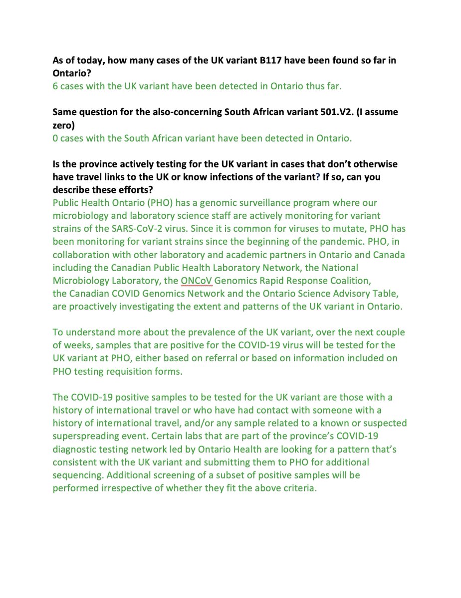 8/n Here's the full response to my questions: