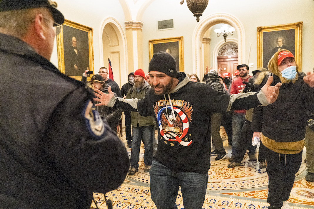 SocialPowerOne1's tweet photo. 'Nobody should be surprised': Experts says years of hate and violence led to Capitol riot https://t.co/dbaQJ5dJvl #National #DonaldTrump https://t.co/IzfF98VvPp