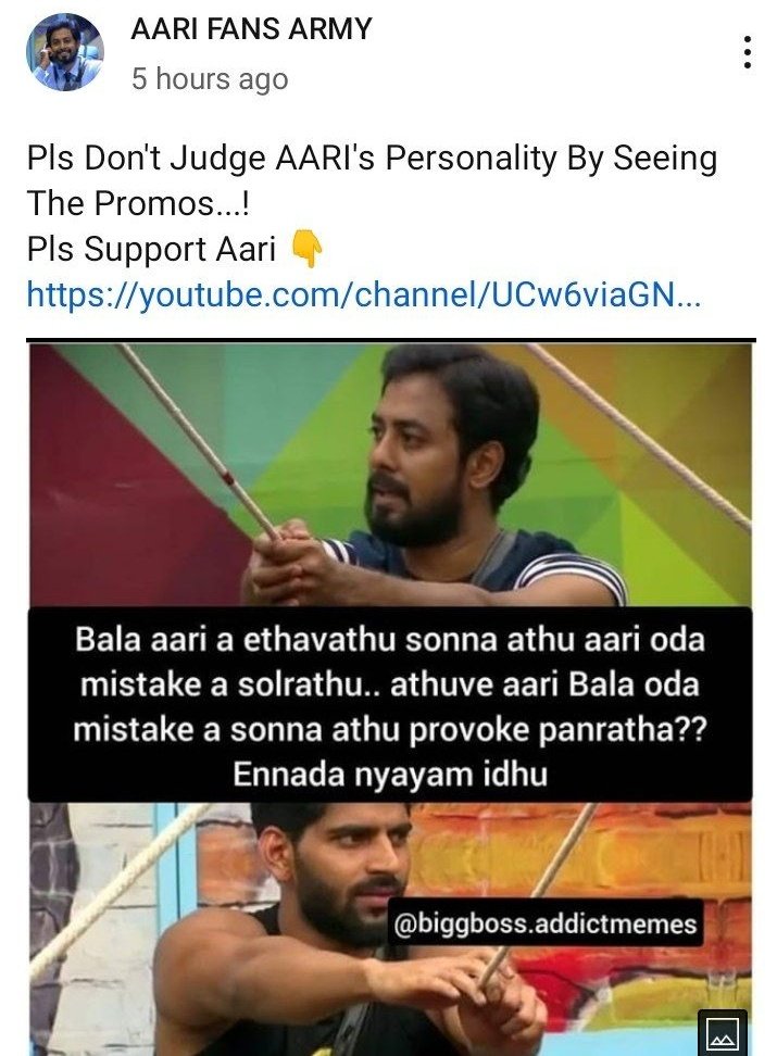 SwethaS56208045's tweet image. #stoptargettingaari #WeStandWithAari #Aari #AariAnthem #AariFans #AariArmy #AariArujunan #Aarism #AariArjunanarmy #AariBestBB4 @vijaytelevision