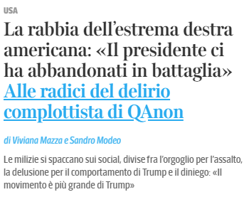 FioriFlavio's tweet photo. Quanto #TrumpOut fosse codardo e ipocrita era palese,
bene che lo capiscono anche i suoi fan
peccato che finiranno nella tela dei #Quaion pronti a servirsene https://t.co/ey3JmO29wm