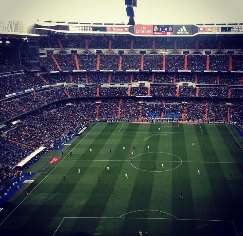 The Santiago Bernabeu - it’s very large and grandiose, but nothing too exciting except it has escalators