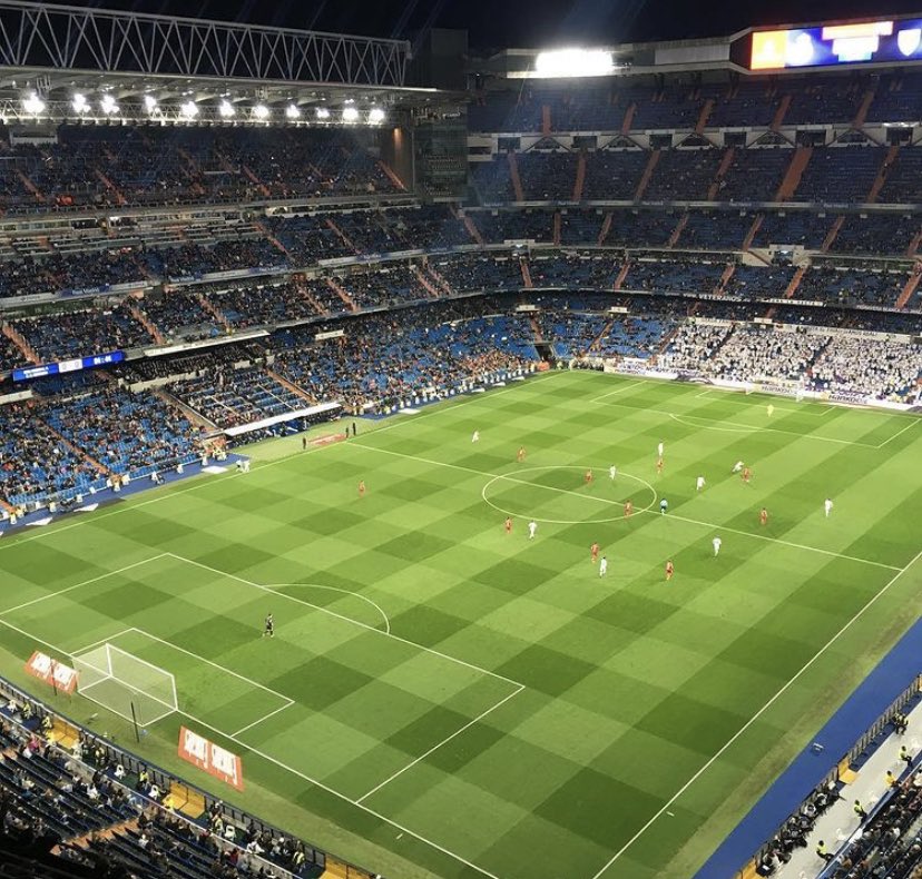 The Santiago Bernabeu - it’s very large and grandiose, but nothing too exciting except it has escalators