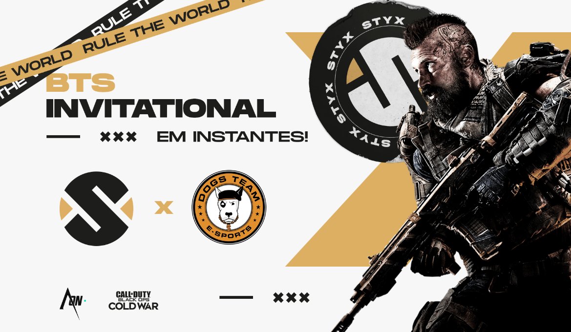 COD | BTS Invitational by <a href="/ArenaOnOficial/">ArenaOn</a> 

Vamos para a segunda partida do dia e agora pelo POV do brabo <a href="/Fallzy_Fps/">Fallzy</a>, brota!

🆚 <a href="/DOGS_TEAM/">DOG$ TEAM E-SPORTS</a> 
📺 twitch.tv/fallzytv

#RuleTheWorld 🙅‍♂️