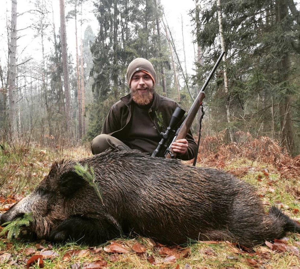 Sauer_USA's tweet photo. Boar down!! Nice work, @sebastianjereczek π π
#sauerrifles #sauerusa #sauer100 #boarhunting #wildboarhunting #hoghunting #hunter #happyhunters #lovetohunt https://t.co/jx9DJUkyH0