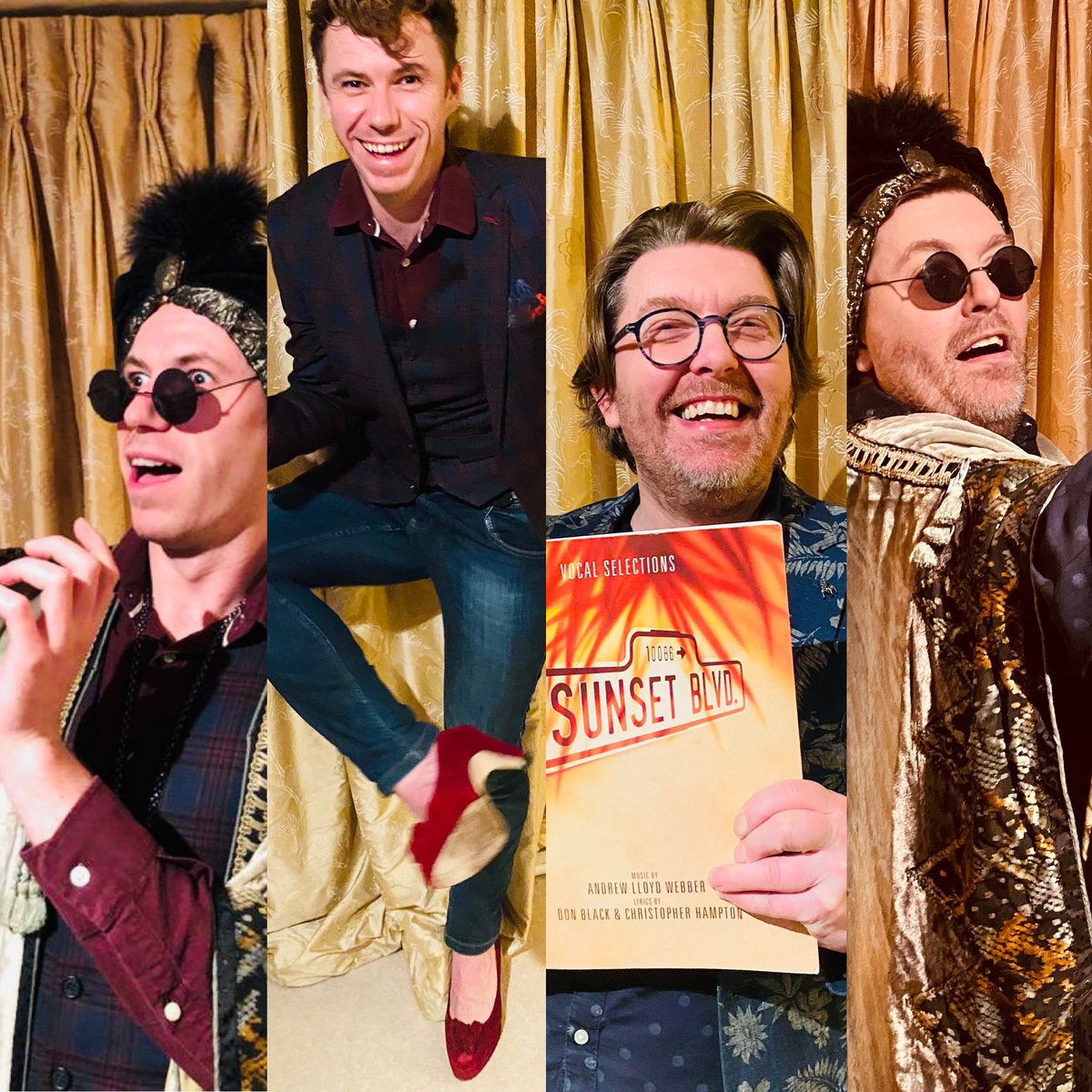 had a great time getting dressed up to watch Sunset Boulevard tonight! Amazing work from all involved!! 👏👏👏 <a href="/CurveLeicester/">Curve</a> <a href="/NikolaiFoster/">NIKOLAI FOSTER</a> <a href="/AttleCostumiers/">Attle Costumiers LTD</a> #readyformycloseup #sunsetboulevard #theatre #musical #gohardorgohome