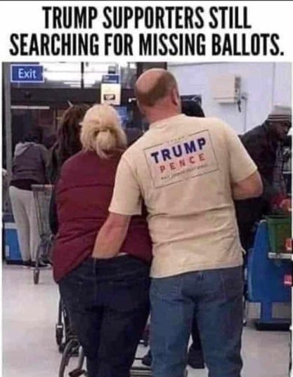the election might not be over yet! 😂😂😂😂😂