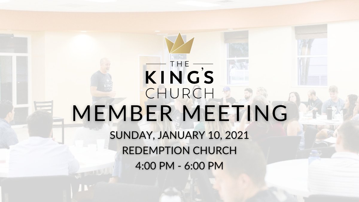 KingsChurchLkld's tweet photo. We hope to see you tomorrow at 9 or 10:30am for corporate worship at Union Hall! Pastor Ian will be preaching &amp; continuing our new sermon series looking at “The Church &amp; Her Leaders.” We’ll also be gathering at 4pm for a member meeting at Redemption Church in the afternoon! https://t.co/XdsEvfOmH6
