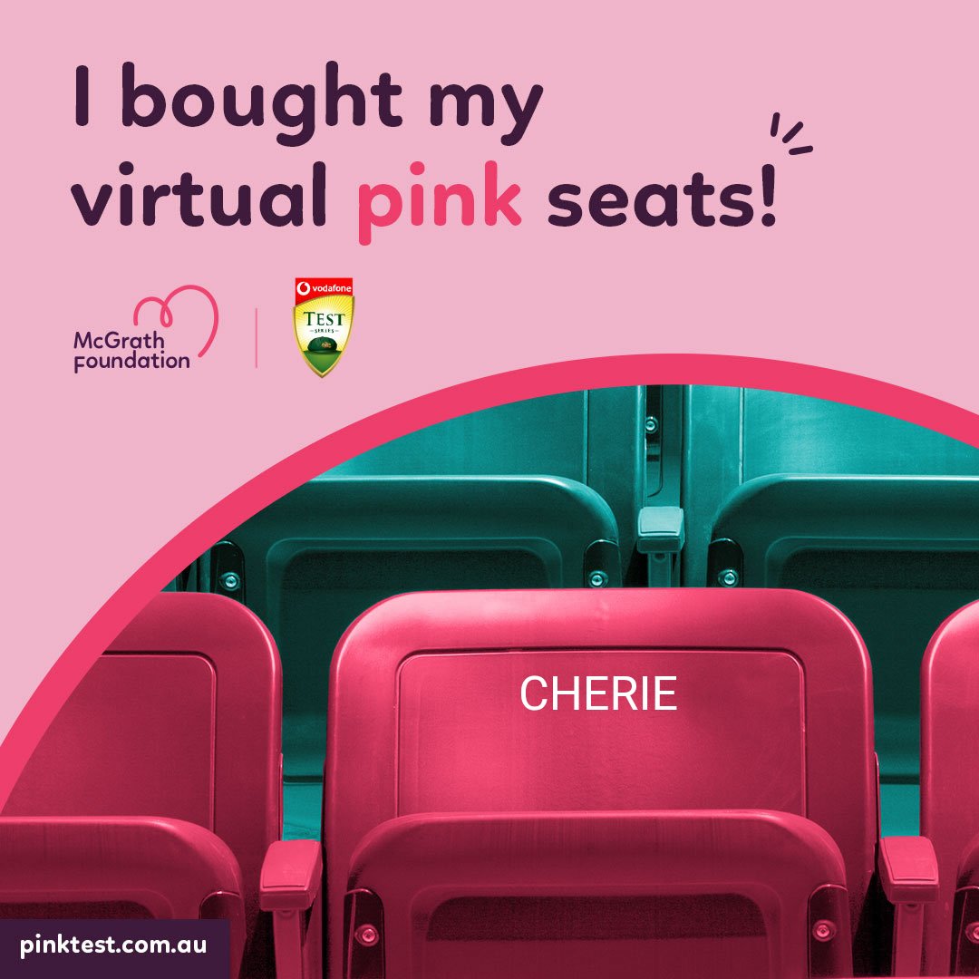 cherie_brown's tweet photo. #PinkTest 
#McGrathFoundation https://t.co/sXph8xJXIs