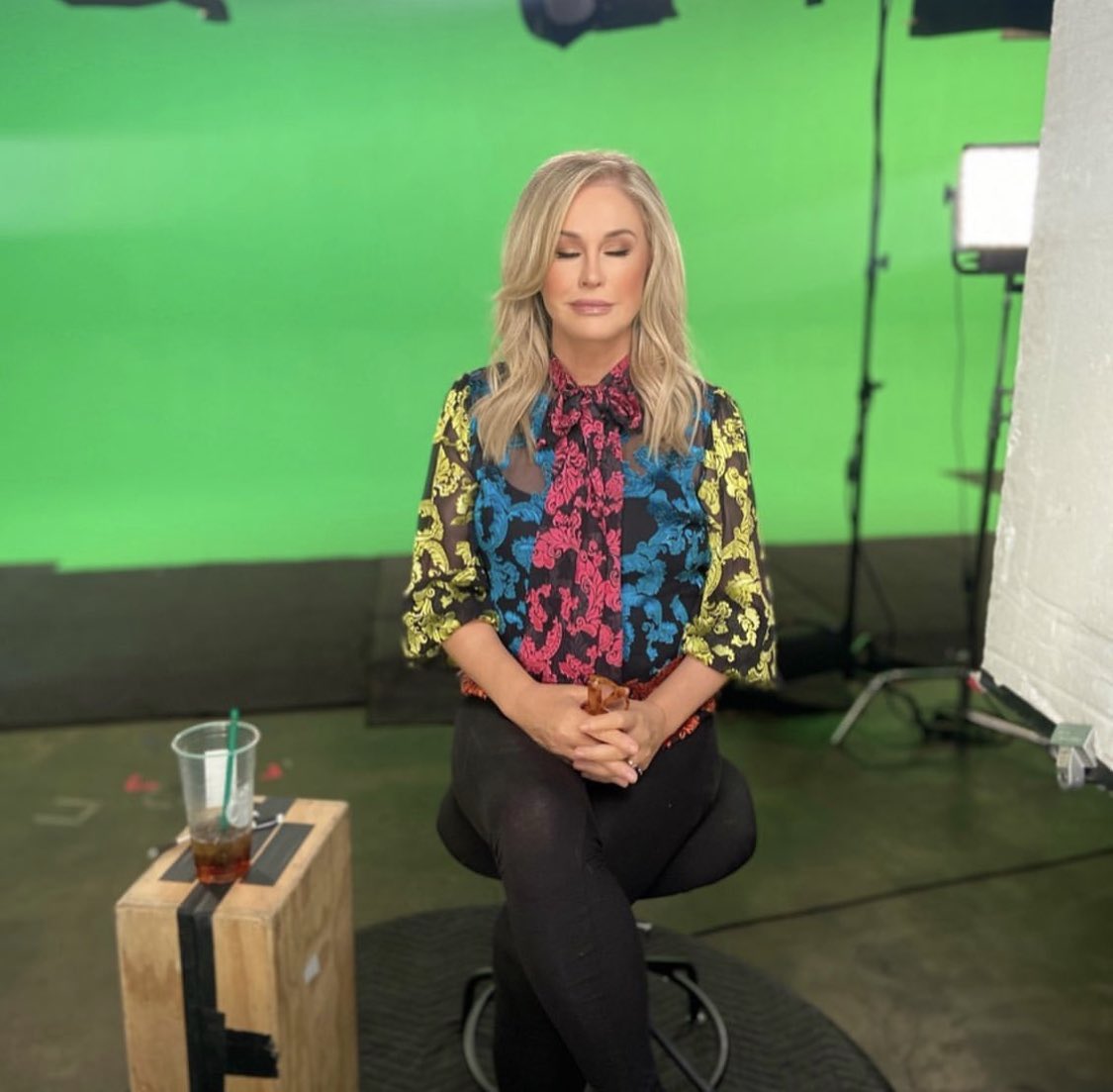 Kathy Hilton is filming confessionals. I needed this today #RHOBH