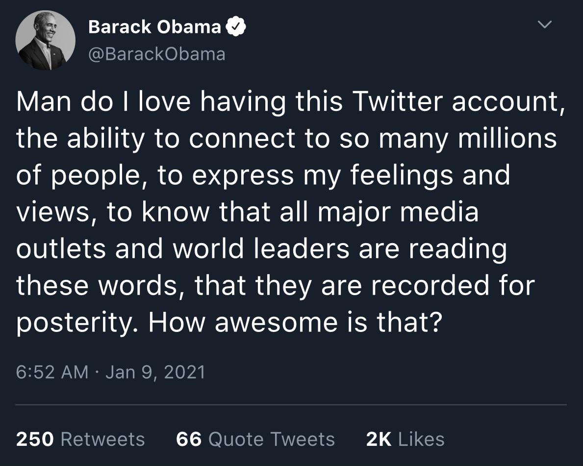 AndrewMostowa's tweet photo. @BarackObama why did you delete this tweet? https://t.co/J0pISPvmbc