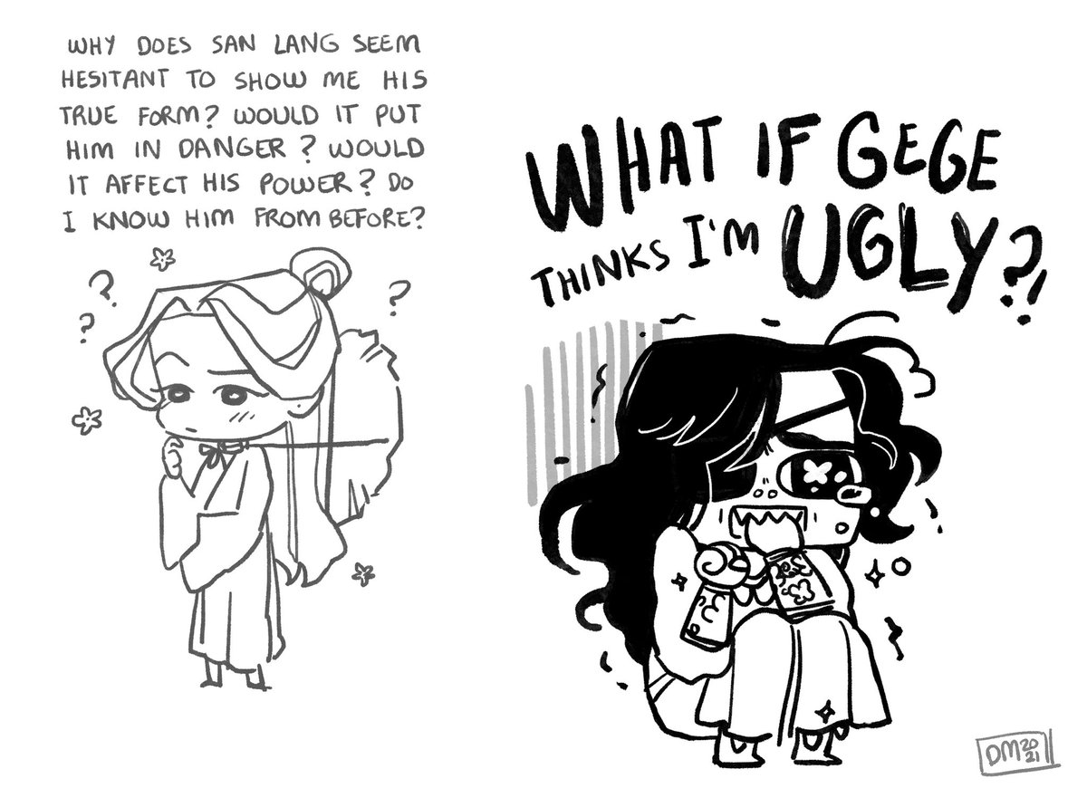 Hua Cheng & his self esteem issues #TGCF 