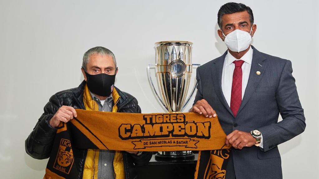 ¡El Tigres de México, de San Nicolás hasta Qatar! 🇲🇽🌎🇶🇦

#EstoEsTigres 🐯 #TigresEnQatar