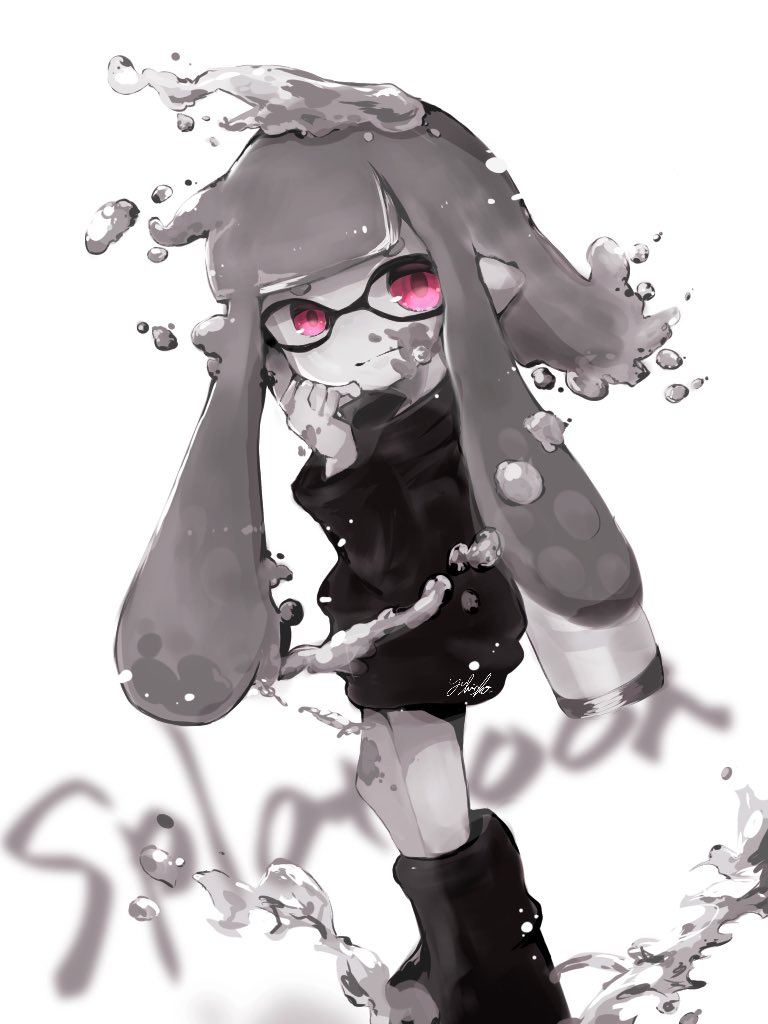 ゆきんこ ネップリ1 18まで 詳細固定ツイ イカちゃん初描きです キャスとても楽しかったです スプラトゥーン スプラトゥーンイラスト