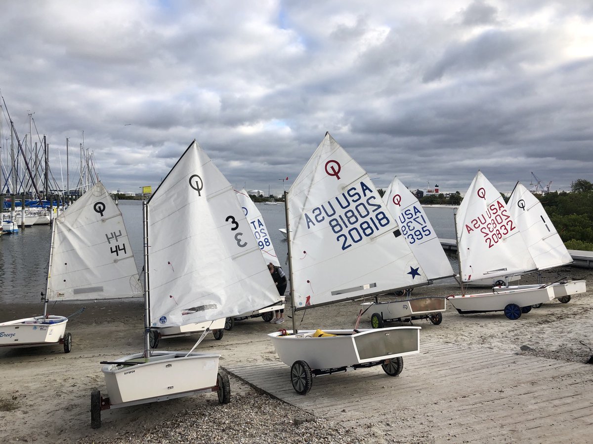 JohnEMullinaxMD's tweet photo. First day of Gasparilla Regatta in the books. Will be a chilly start tomorrow morning for the kids. @dichamber @CityofTampa #DIYC #DIYSF #TYCC https://t.co/lU7dz4zPAq