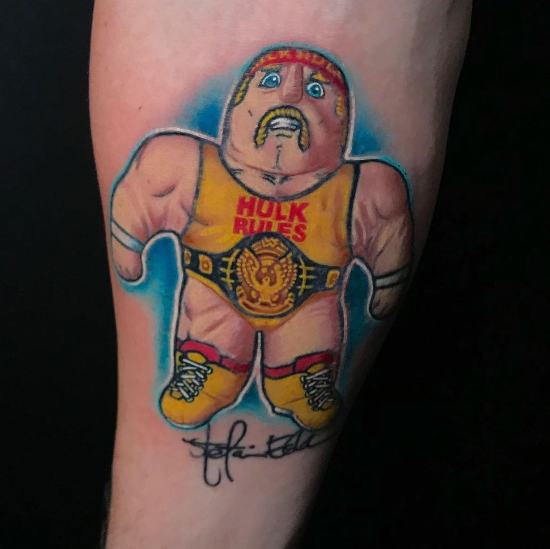 Throw Back Thursday When Flea  Hulk Hogan got tattooed  Independent  Tattoo  Delawhere