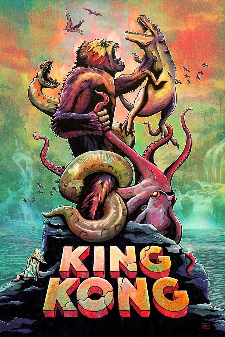 Now Watching:
King Kong (1933)
Dir. Merian C. Cooper
#30sFilms #Adventure
#Fantasy #FayWray
#SkullIsland #NowWatching #KingKong