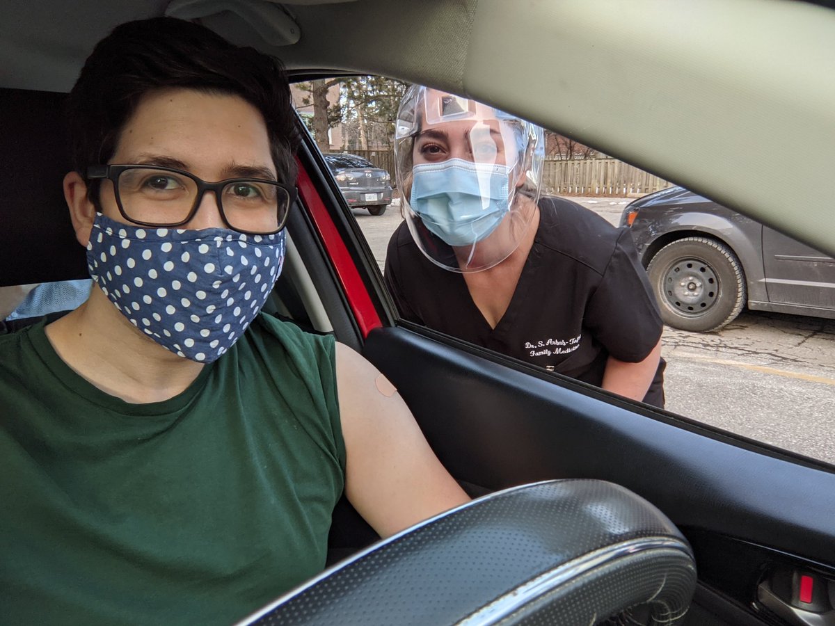 mtaglione's tweet image. Thankful to have received my first COVID vaccine today! Big shoutout to  @SadafTafti, @AMerbaum, and the whole @NYT_HP and @NYGH_News team! When it's your turn, I strongly encourage you to #TakeYourShot. #TeamVaccine