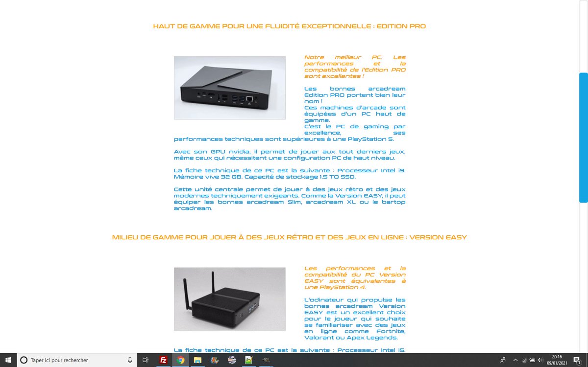 One_Big_Web's tweet image. #raspberry #raspberryPI4  #intel5 #intelcorei9 #nvidia arcadream.fr/versions-pc-bo… Les différentes versions de #PC qui équipent la #BorneArcade arcadream.