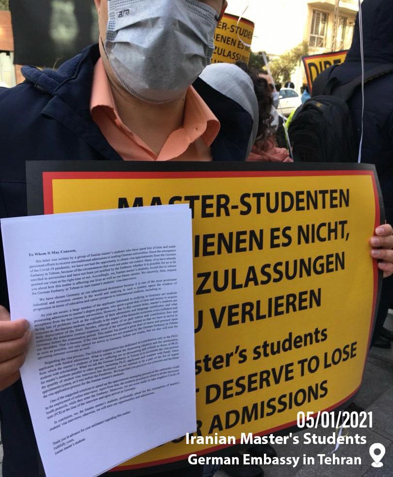 master_deutsche's tweet photo. Iranische Masterstudenten warten seit 10 Monaten auf einen Visa-Termin!
#EducationIsNotTourism
#DirectMasterStudy
@Germanyiniran
@heikomaas
@germanyDiplo
@auswaertigesAmt
@DAAD_Germany
@derspiegel
@dw_persian
@deutscheWelle
@JBrandenburgFDP
@KaiGehring https://t.co/ZFq9g0RwPx