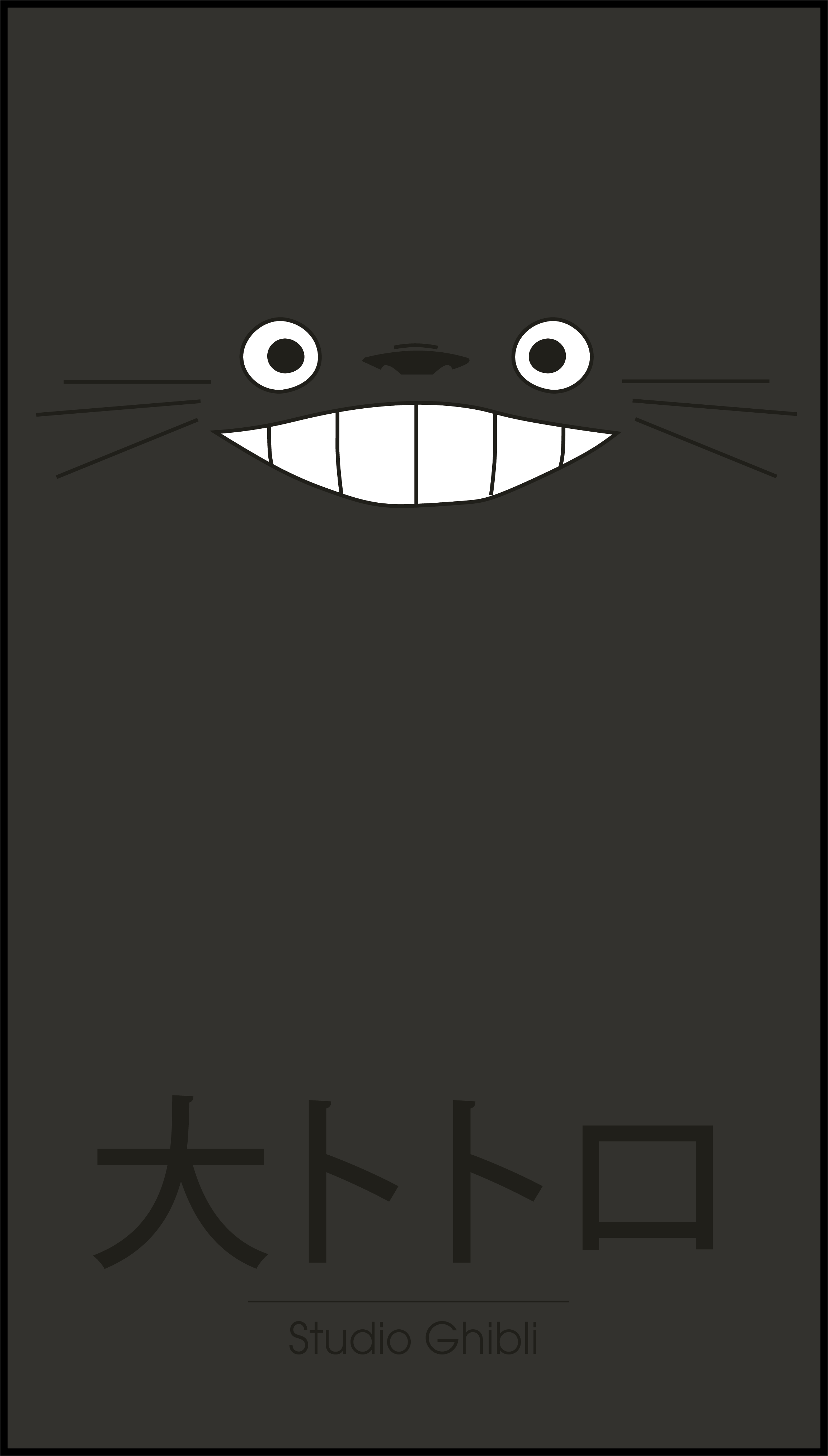 𝕄ih Totoro Totoro Totoro Studioghibli Movie Animation Wip Simple Wallpaper Art Aesthetic Anime Animeart Aestheticart Illustration Illuminafanart Manga Animetwt Design Adobeillustrator T Co 2ncxnpk9bm Twitter